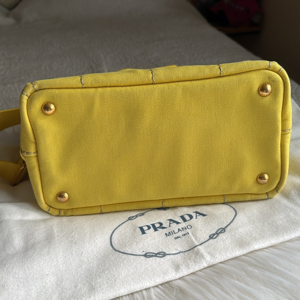 Prada Canapa Girasole 🌻 Small 2 way bag - Picture 6 of 17
